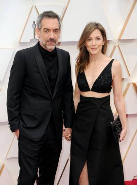 Todd Phillips ve Alexandra Kravetz, 9 Şubat 2020 'de ABD' nin Hollywood kentindeki Dolby Tiyatrosu 'nda düzenlenen 92..