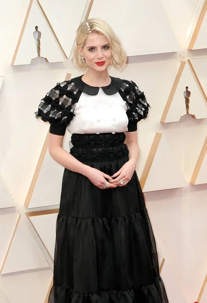 Lucy Boynton Bei Der Oscar Verleihung Dolby Theater Hollywood Usa — Stockfoto