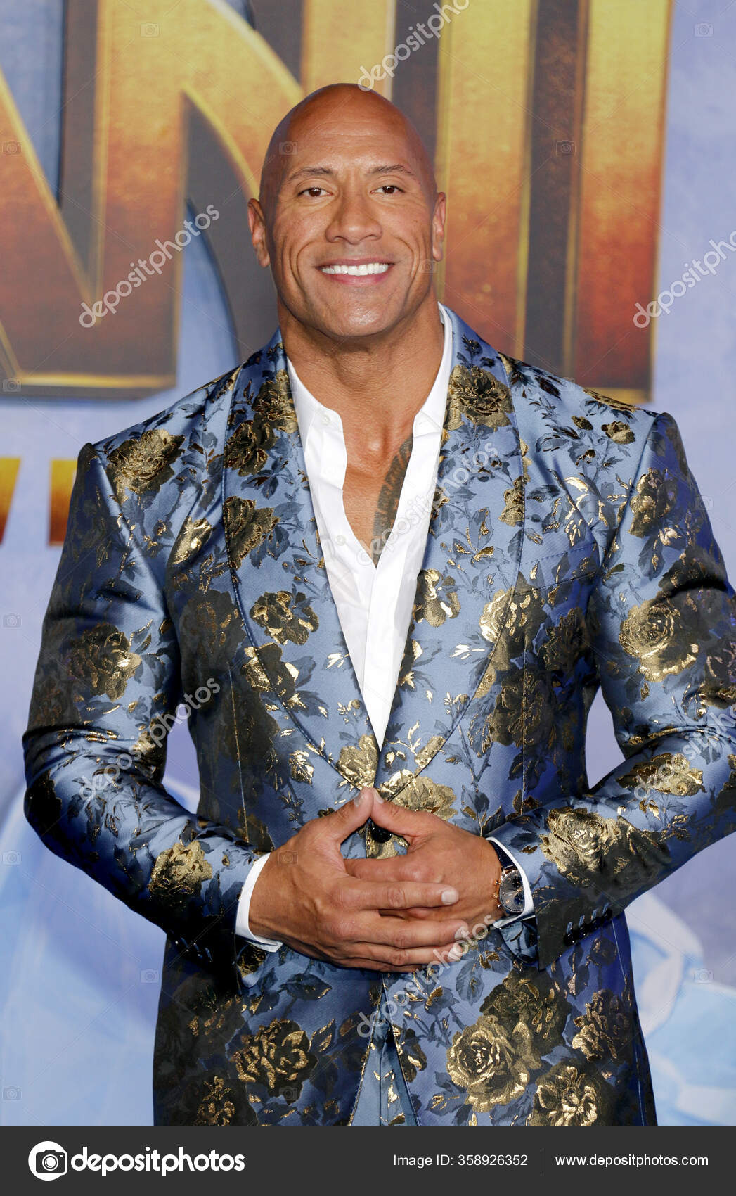 Actor Dwayne Johnson Estreno Mundial 'Jumanji Next Level