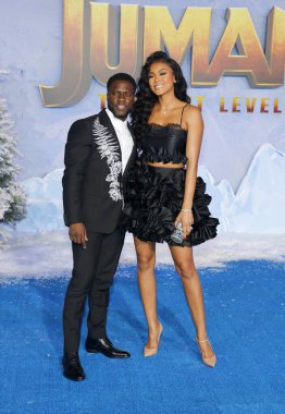 Kevin Hart ve Eniko Parrish, 'Jumanji: The Next Level' filminin dünya prömiyerinde 9 Aralık 2019 'da Hollywood' daki Tcl Çin Tiyatrosu 'nda gerçekleştirildi..