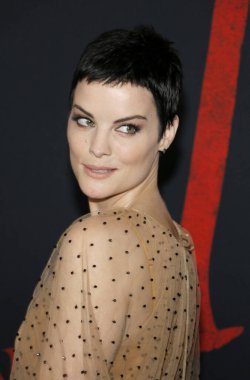 Aktris Jaimie Alexander, 9 Mart 2020 'de ABD' nin Hollywood kentindeki Dolby Tiyatrosu 'nda düzenlenen Disney' s Mulan 'ın dünya prömiyerinde.