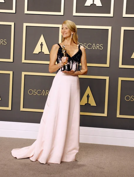 Actriz Laura Dern Los 92Nd Academy Awards Sala Prensa Celebrada — Foto de Stock