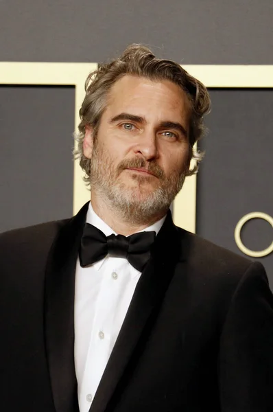 Actor Joaquin Phoenix Los 92Nd Academy Awards Sala Prensa Celebrada —  Fotos de Stock