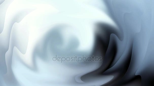 Blå grå svart spin rundade bakgrund abstraktion — Stockvideo