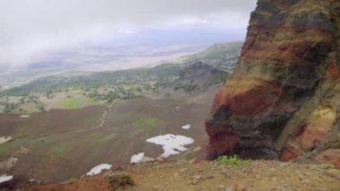 Güzel dağlar ile manzara 