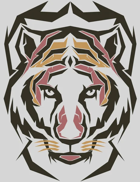 Тигр поп-арту — стоковий вектор