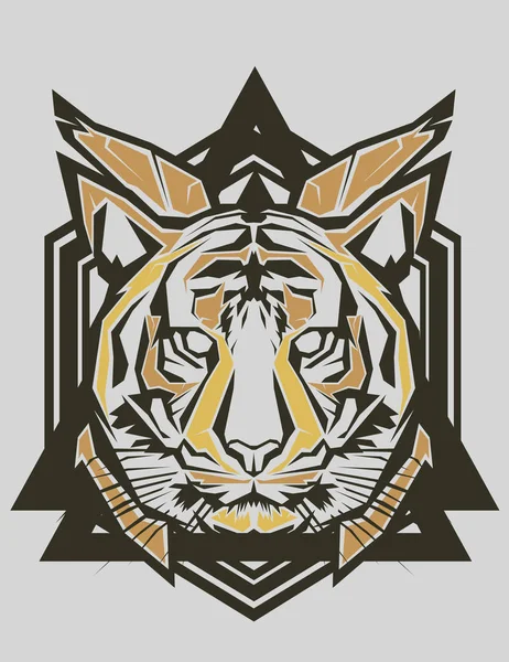 Tigre Pop Art —  Vetores de Stock