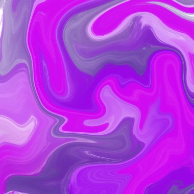 Yağlı boya çizgileri olan sıvı soyut arkaplan