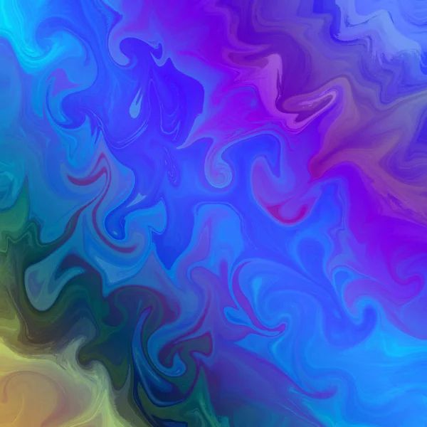 Fondo abstracto líquido con rayas de pintura al óleo — Foto de Stock