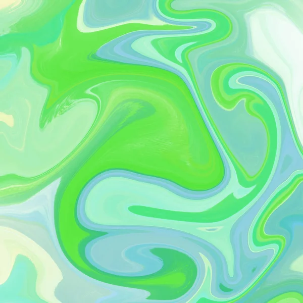 Liquid abstract background with oil painting streaks — Stock Photo, Image