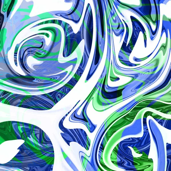 Liquid abstract background with oil painting streaks — Stock Photo, Image