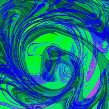 Yağlı boya çizgileri olan sıvı soyut arkaplan