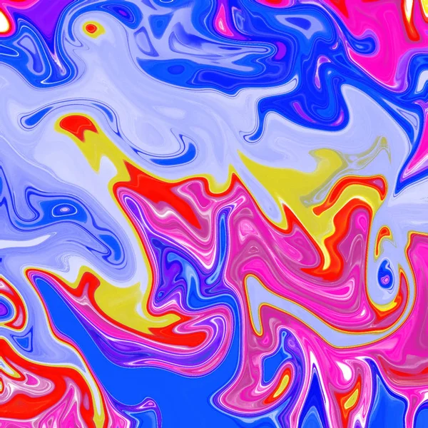 Fondo abstracto líquido con rayas de pintura al óleo — Foto de Stock