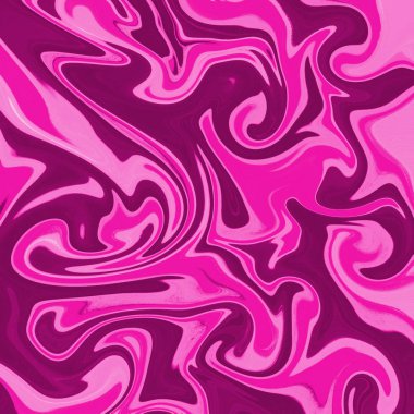 Yağlı boya çizgileri olan sıvı soyut arkaplan