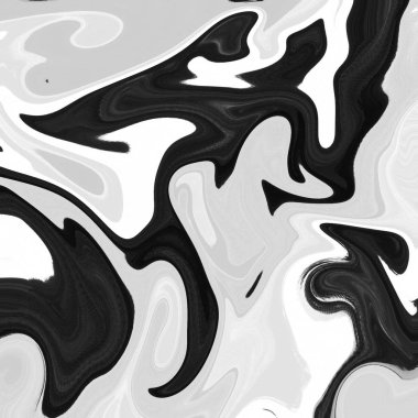 Yağlı boya çizgileri olan sıvı soyut arkaplan