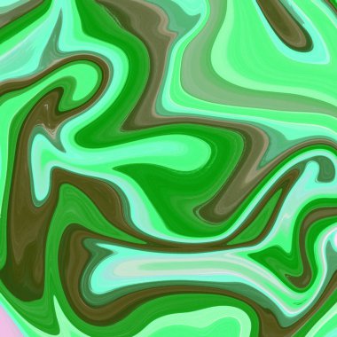 Yağlı boya çizgileri olan sıvı soyut arkaplan