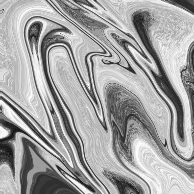 Yağlı boya çizgileri olan sıvı soyut arkaplan