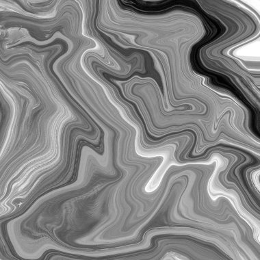 Yağlı boya çizgileri olan sıvı soyut arkaplan