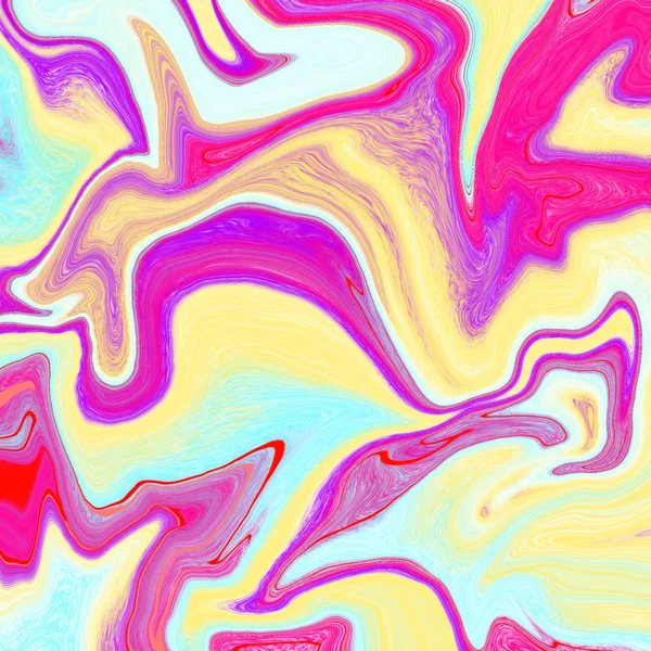 Fondo abstracto líquido con rayas de pintura al óleo — Foto de Stock