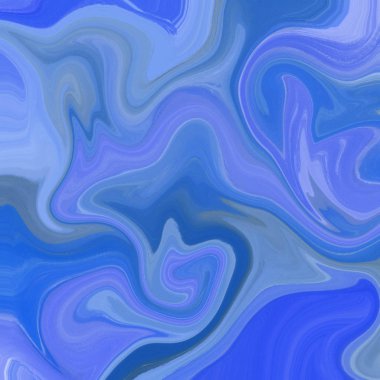 Yağlı boya çizgileri olan sıvı soyut arkaplan