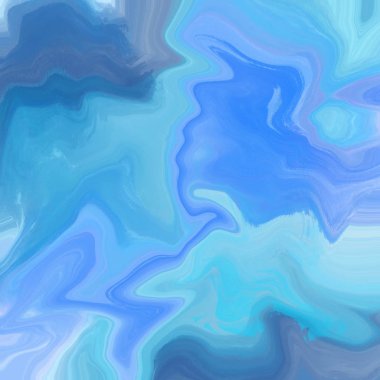 Yağlı boya çizgileri olan sıvı soyut arkaplan