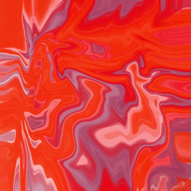 Yağlı boya çizgileri olan sıvı soyut arkaplan