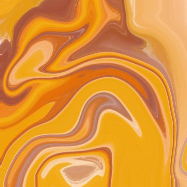 Yağlı boya çizgileri olan sıvı soyut arkaplan