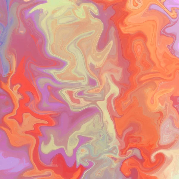 Liquid abstract background with oil painting streaks — Stock Photo, Image