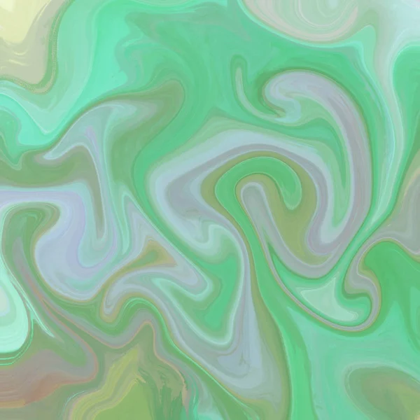 Liquid abstract background with oil painting streaks — Stock Photo, Image