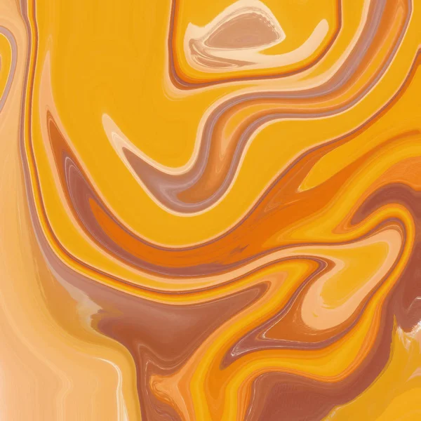 Yağlı boya çizgileri olan sıvı soyut arkaplan