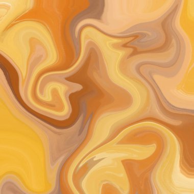 Yağlı boya çizgileri olan sıvı soyut arkaplan