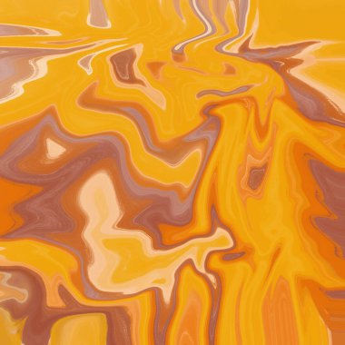 Yağlı boya çizgileri olan sıvı soyut arkaplan