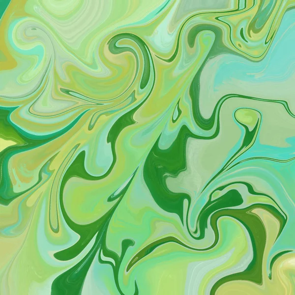 Liquid abstract background with oil painting streaks — Stock Photo, Image