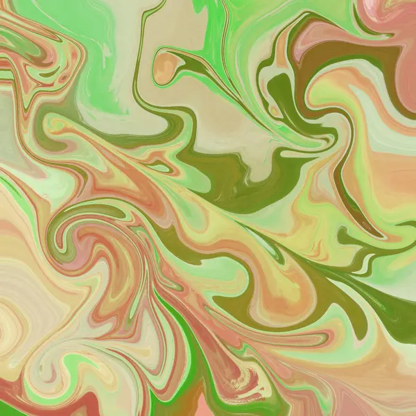 Liquid abstract background with oil painting streaks — Stock Photo, Image