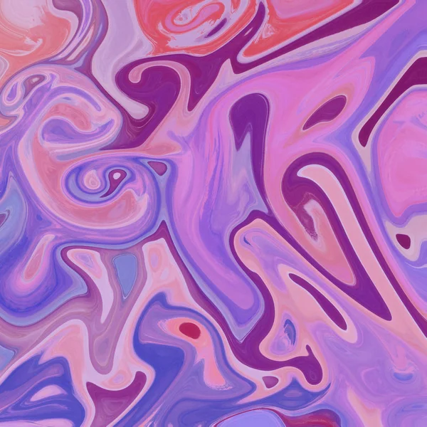 Liquid abstract background with oil painting streaks — Stock Photo, Image