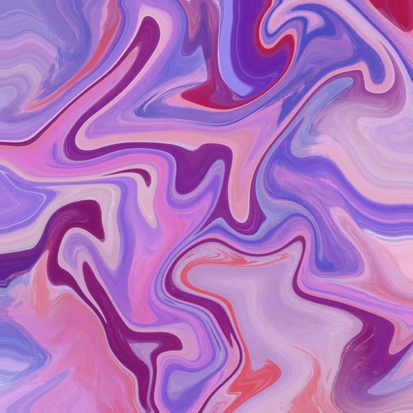 Liquid abstract background with oil painting streaks — Stock Photo, Image