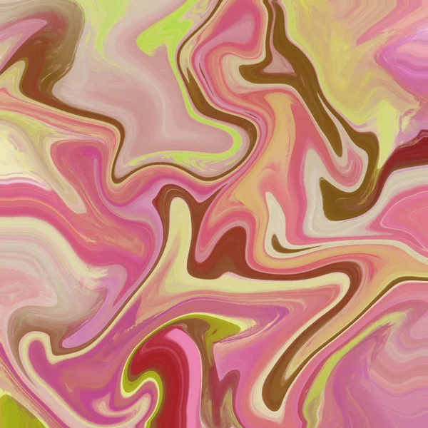 Płynne abstrakcyjne tło z smugami malarstwa olejnego — Zdjęcie stockowe