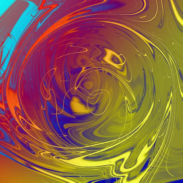 Fondo Abstracto Líquido Con Rayas Pintura Óleo — Foto de Stock