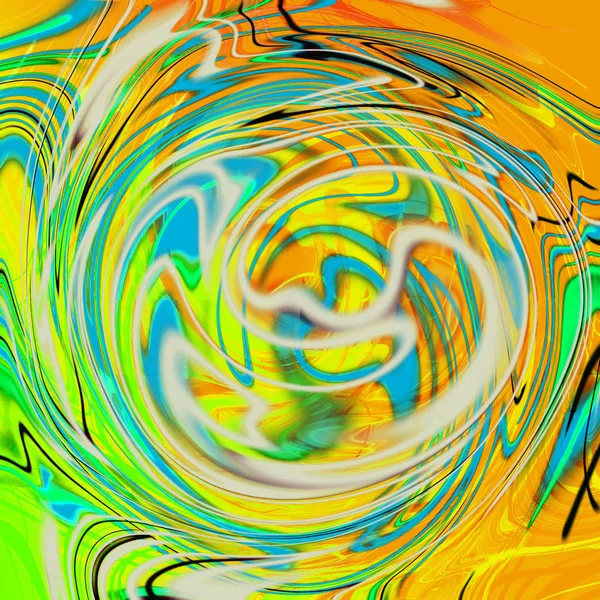 Fondo Abstracto Líquido Con Rayas Pintura Óleo — Foto de Stock