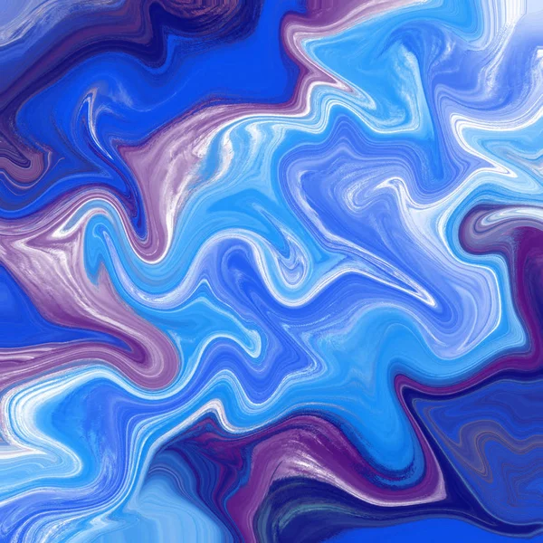 Liquid abstract background with oil painting streaks — Stock Photo, Image