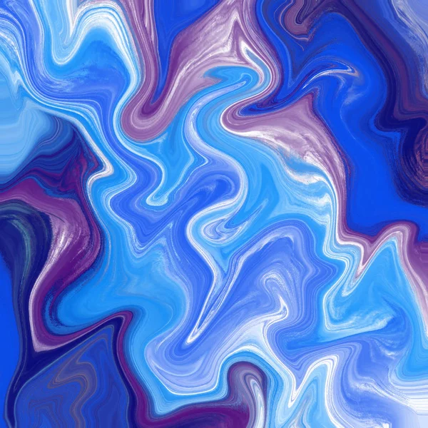 Liquid abstract background with oil painting streaks — Stock Photo, Image