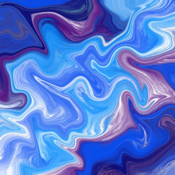 Liquid abstract background with oil painting streaks — Stock Photo, Image