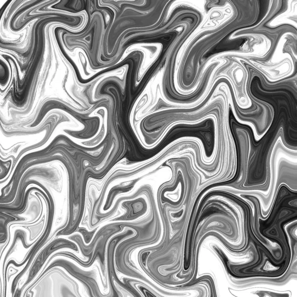 Liquid abstract background with oil painting streaks — Stock Photo, Image