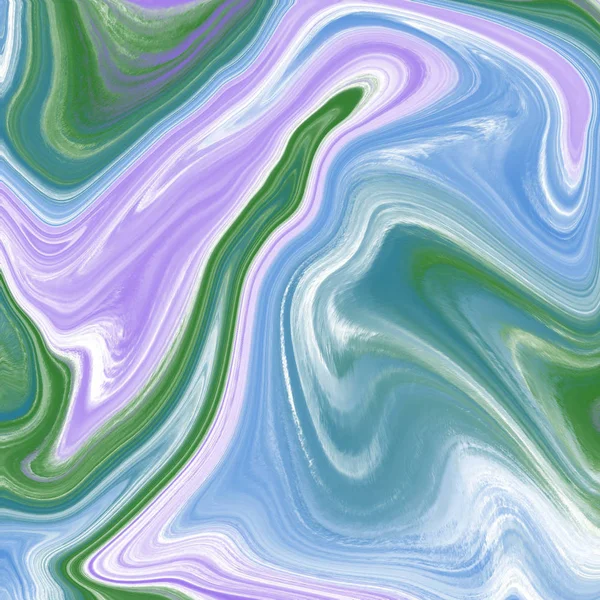 Liquid abstract background with oil painting streaks — Stock Photo, Image