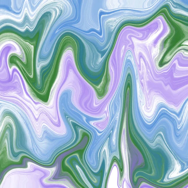 Liquid abstract background with oil painting streaks — Stock Photo, Image