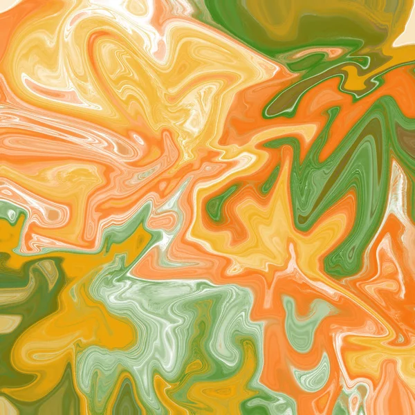 Yağlı boya çizgileri olan sıvı soyut arkaplan — Stok fotoğraf