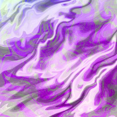 Yağlı boya çizgileri olan sıvı soyut arkaplan