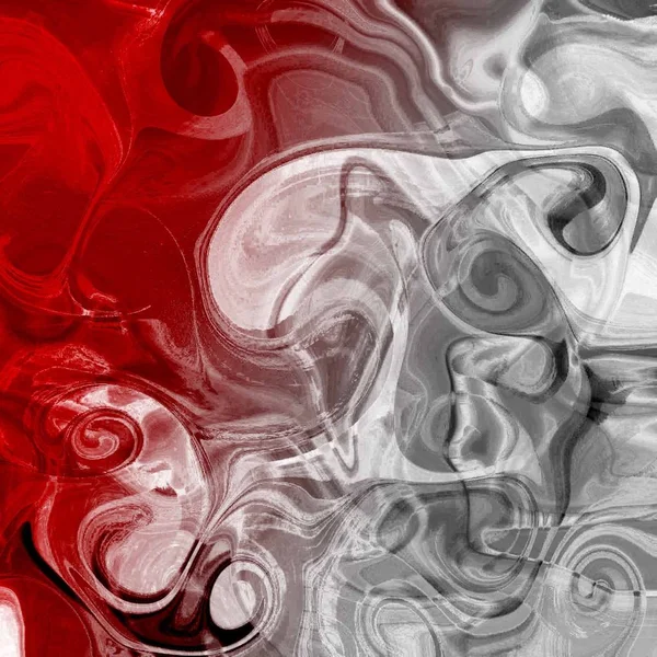 Liquid abstract background with oil painting streaks — Stock Photo, Image