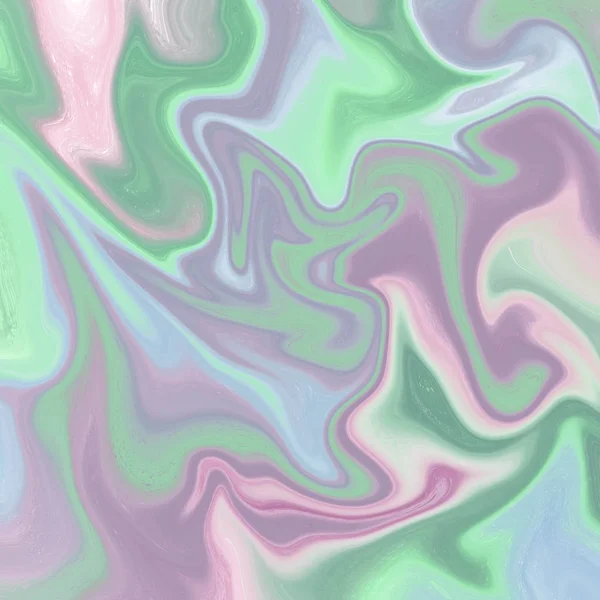 Liquid abstract background with oil painting streaks — Stock Photo, Image