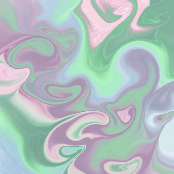 Liquid abstract background with oil painting streaks — Stock Photo, Image